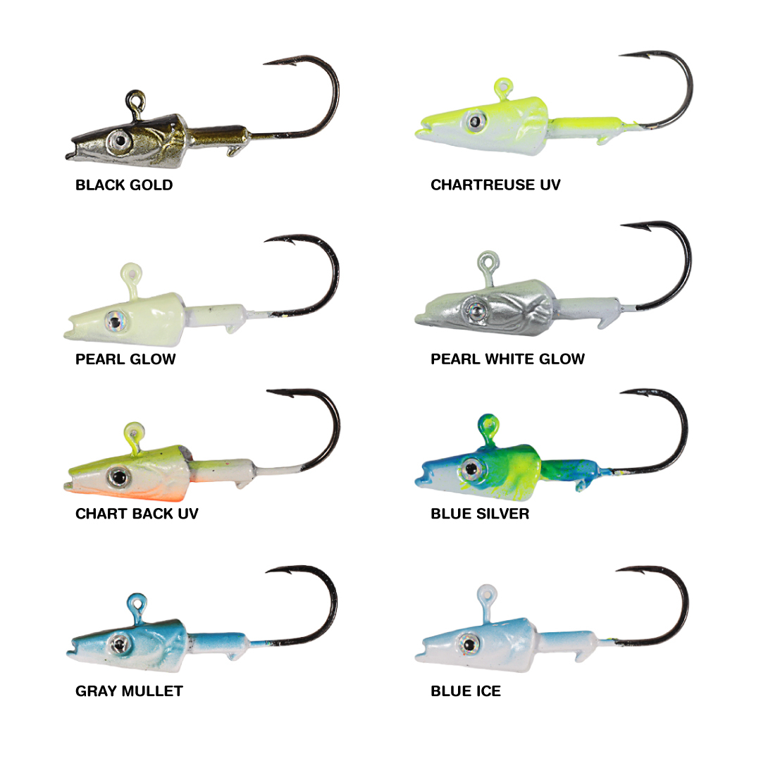 Ryuji Snake Shad 3/0 14gr Jig Head 3pcs
