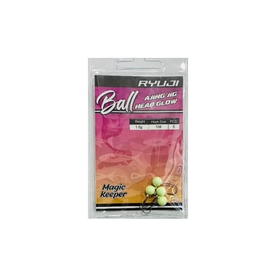 Ryuji Ball Ajing Glow Jighead