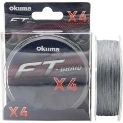 Okuma Ft-X4 Braided Line Grey Örgü İp Olta Misinası 300mt