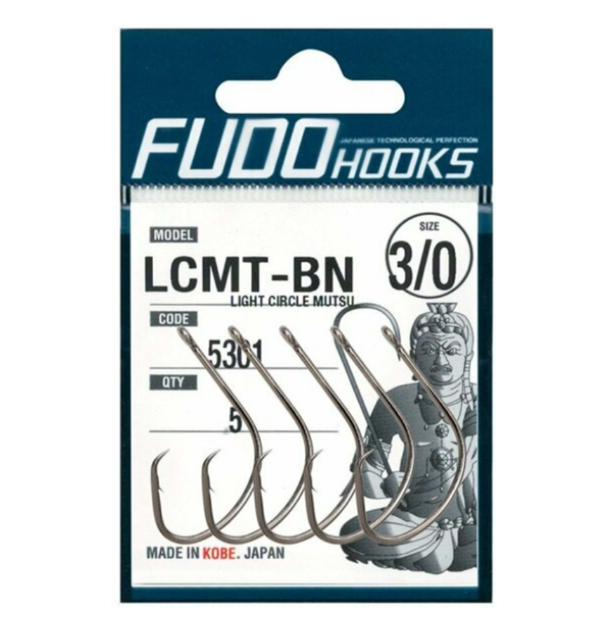 Fudo 5301 Light Circle Mutsu Black Nikel İğne