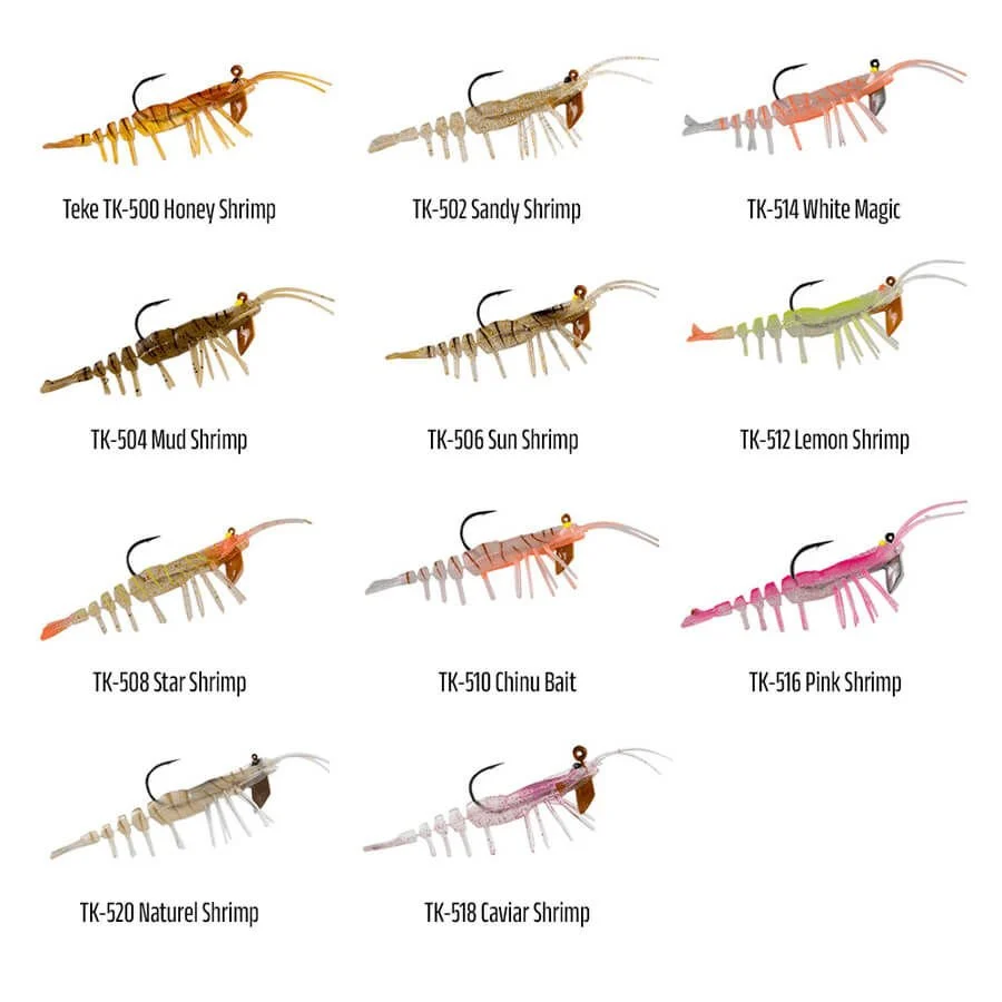 Hanfish Teke Shrimp 7.5 cm 7 gr Silikon Karides