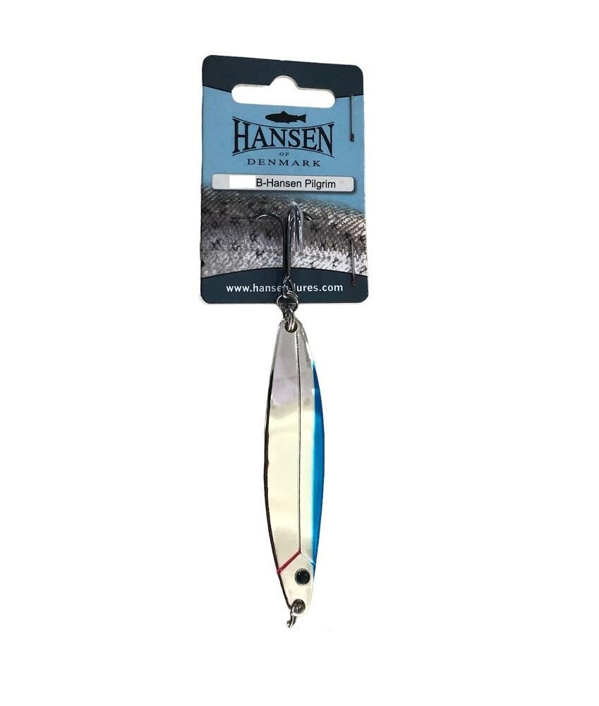 Hansen Pilgrim 7.8cm 18gr Silver/Blue Kaşık