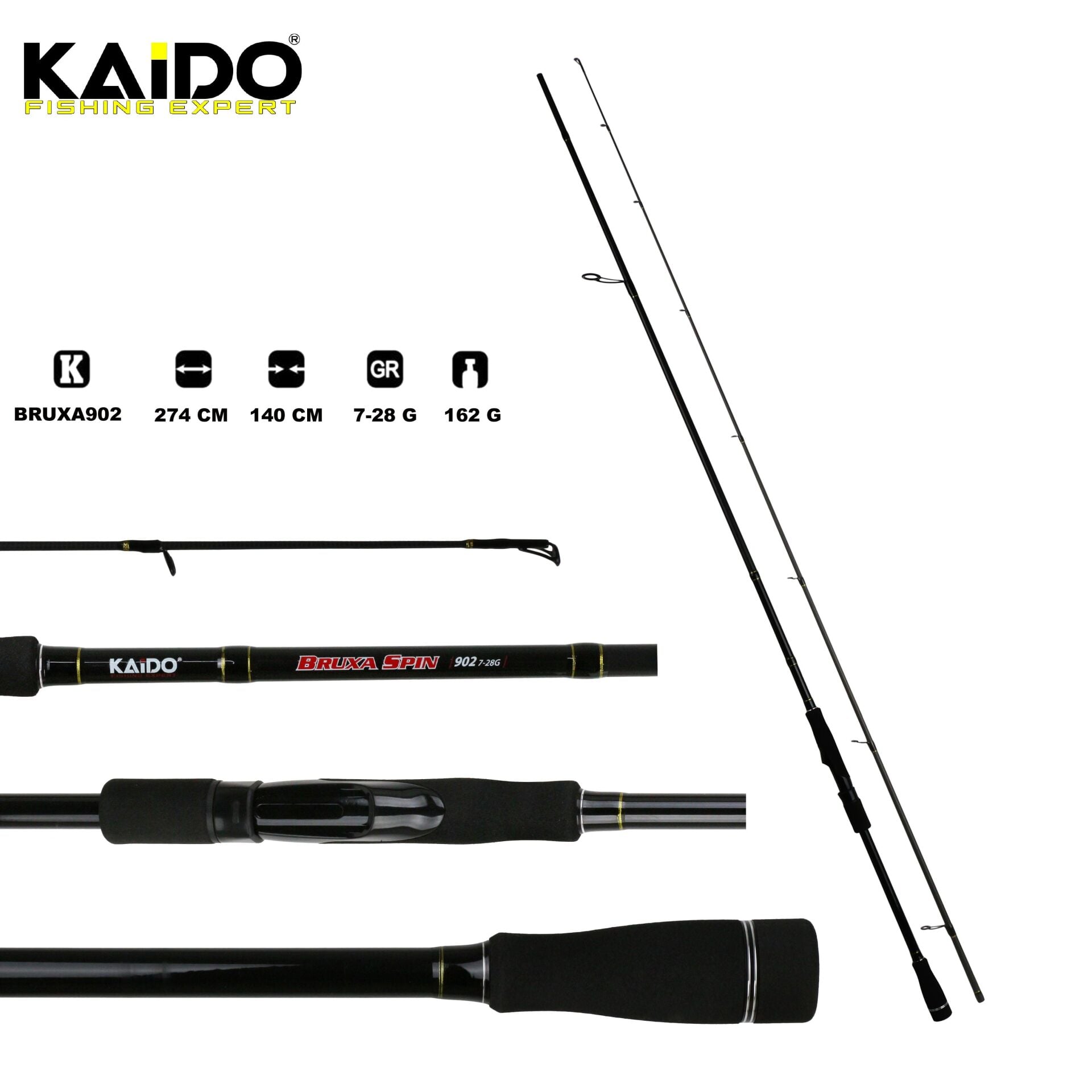 Kaido Bruxa Spin 270cm 7-28gr Spin Olta Kamışı
