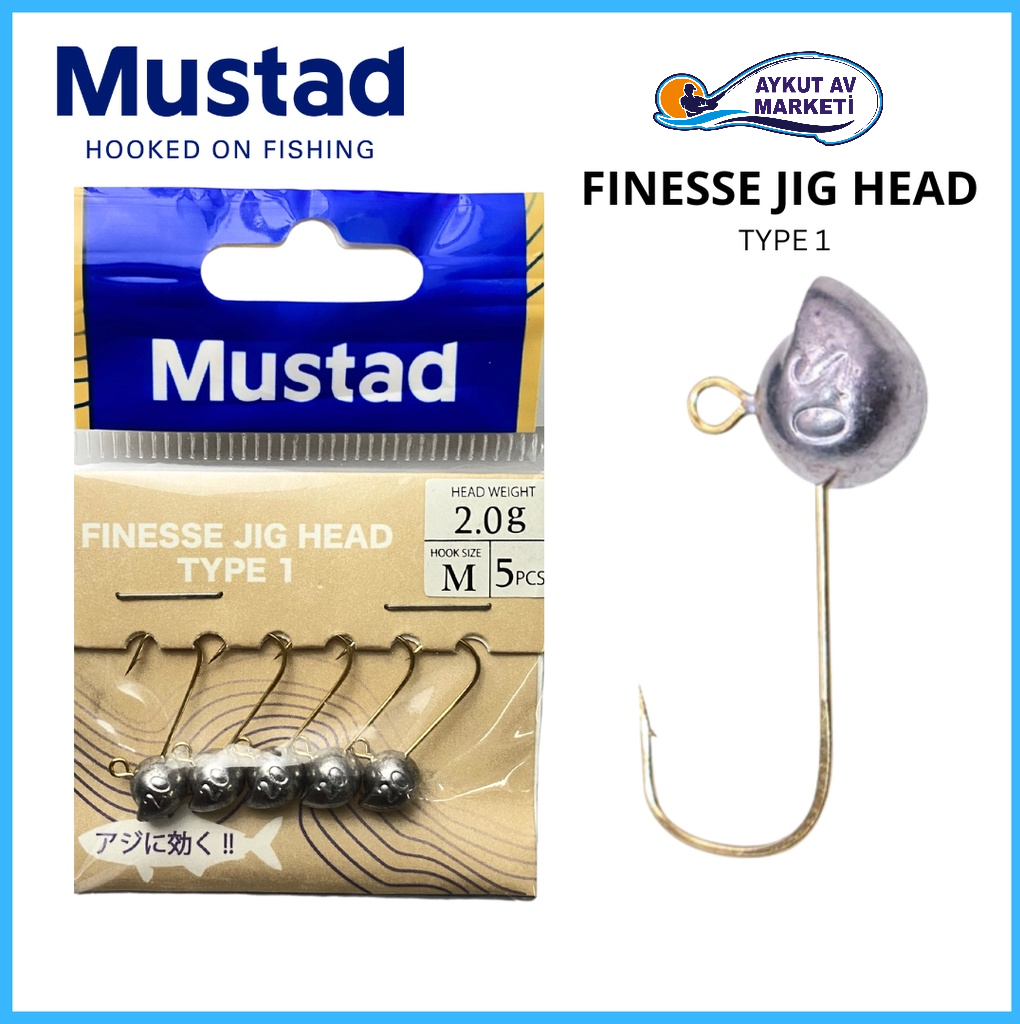 Mustad Jig Head Black - Testa Piombata Per Pesca | Versatile, Amo In Nichel Nero, Per Trota, Salmone, Walleye