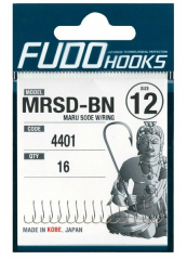 Fudo 4401 Maru Sode W/Ring Black Nikel İğne