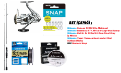 Shimano Sedona C3000 Olta Makinesi Bassterra XT+ 274CM 6-32GR Spin Olta Seti