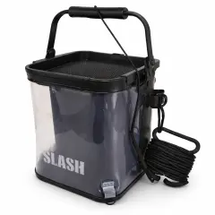 Slash Clear Live Bucket Siyah Balık Kovası