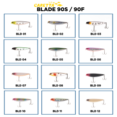 Caretta Blade 90F 9 cm 16 g Maket Yem